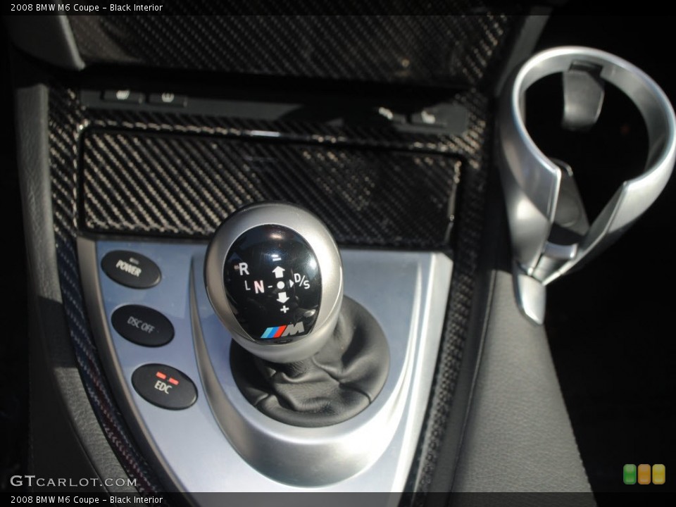 Black Interior Transmission for the 2008 BMW M6 Coupe #59836020