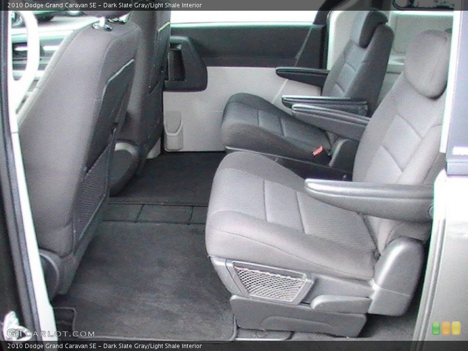 Dark Slate Gray/Light Shale Interior Rear Seat for the 2010 Dodge Grand Caravan SE #59836503