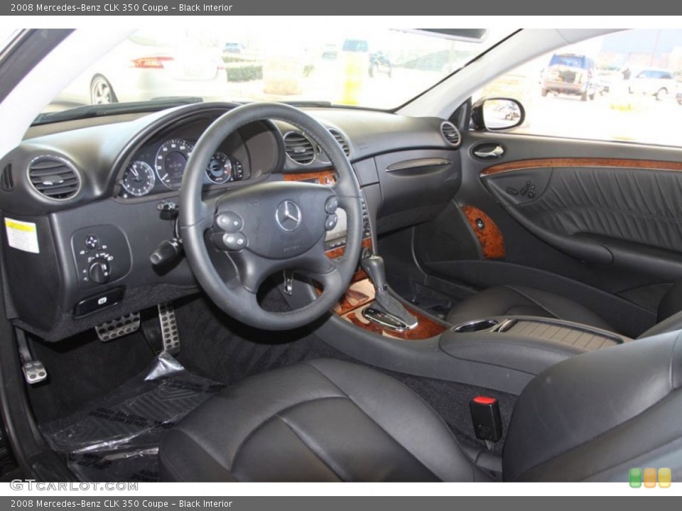 Black Interior Photo for the 2008 Mercedes-Benz CLK 350 Coupe #59836698