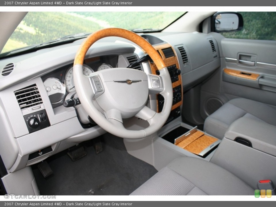 Dark Slate Gray/Light Slate Gray Interior Dashboard for the 2007 Chrysler Aspen Limited 4WD #59838321