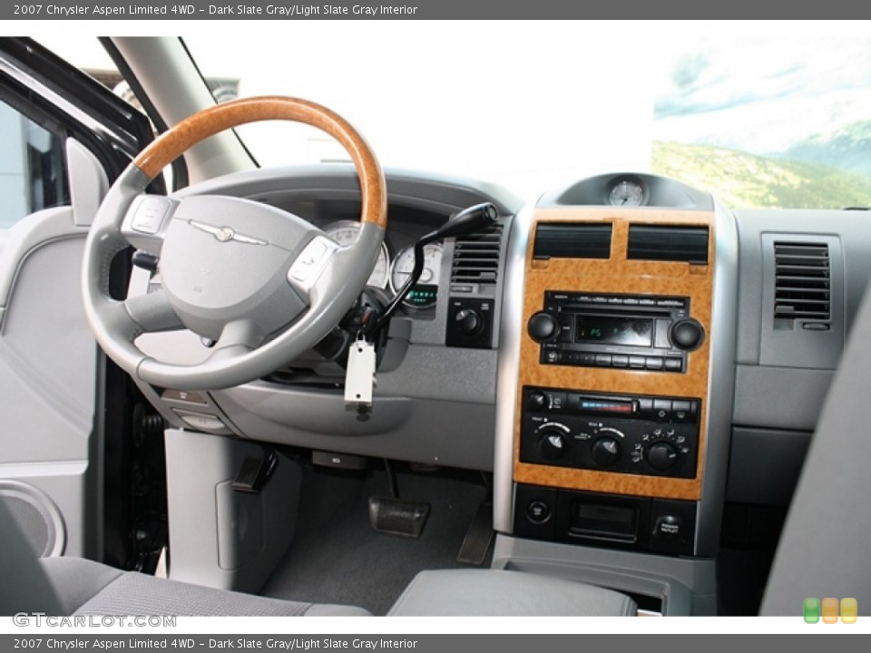 Dark Slate Gray/Light Slate Gray Interior Dashboard for the 2007 Chrysler Aspen Limited 4WD #59838444