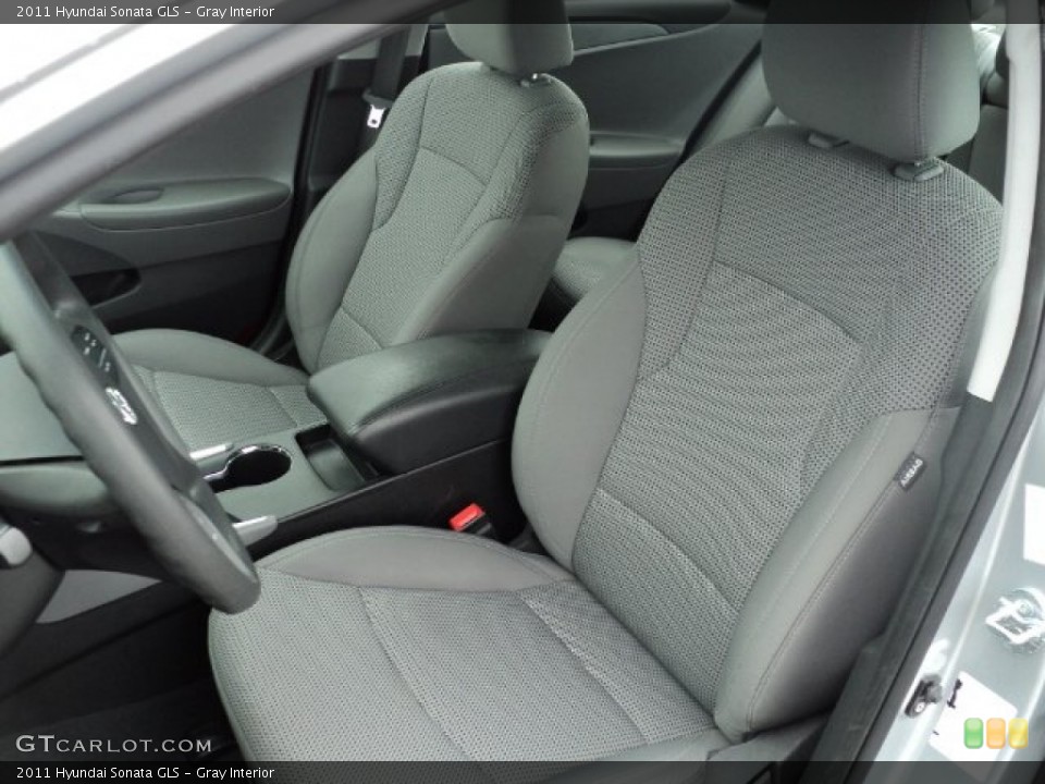 Gray Interior Photo for the 2011 Hyundai Sonata GLS #59839404