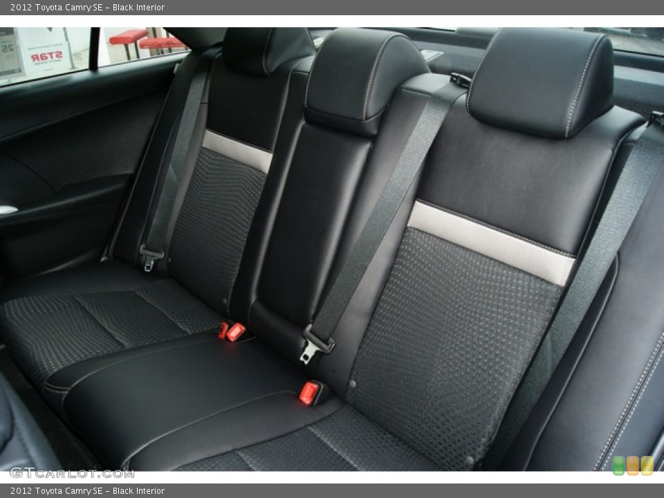 Black Interior Photo for the 2012 Toyota Camry SE #59839896