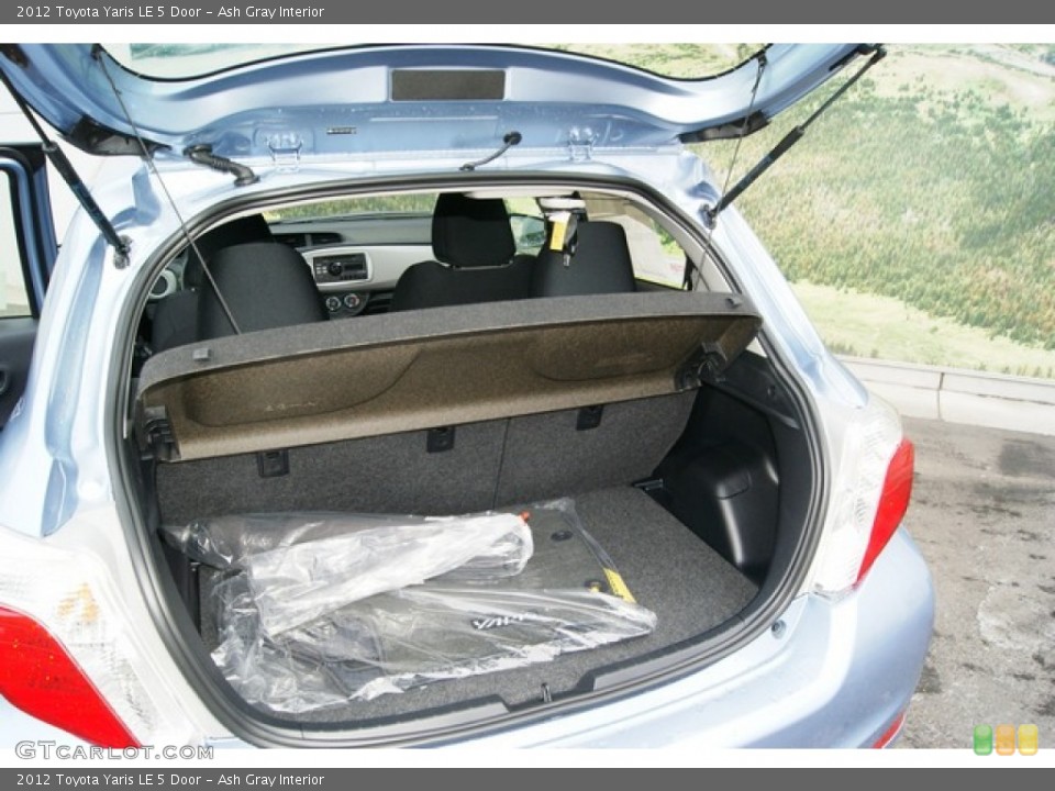 Ash Gray Interior Trunk for the 2012 Toyota Yaris LE 5 Door #59841075