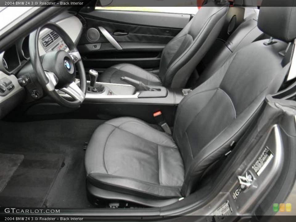 Black Interior Photo for the 2004 BMW Z4 3.0i Roadster #59843316