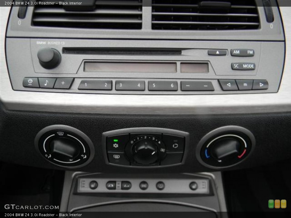 Black Interior Controls for the 2004 BMW Z4 3.0i Roadster #59843355
