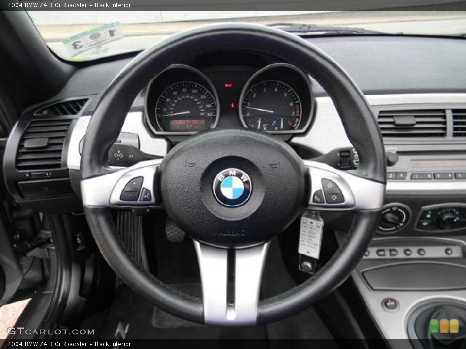 Black Interior Steering Wheel for the 2004 BMW Z4 3.0i Roadster #59843391