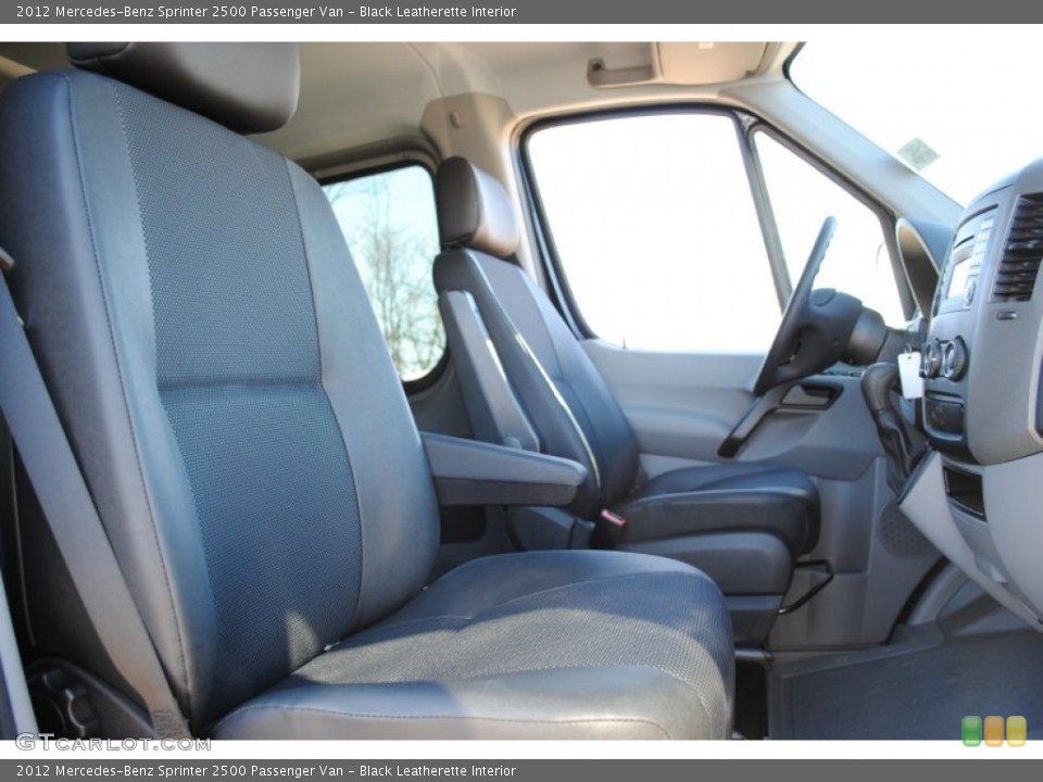 Black Leatherette Interior Photo for the 2012 Mercedes-Benz Sprinter 2500 Passenger Van #59844693