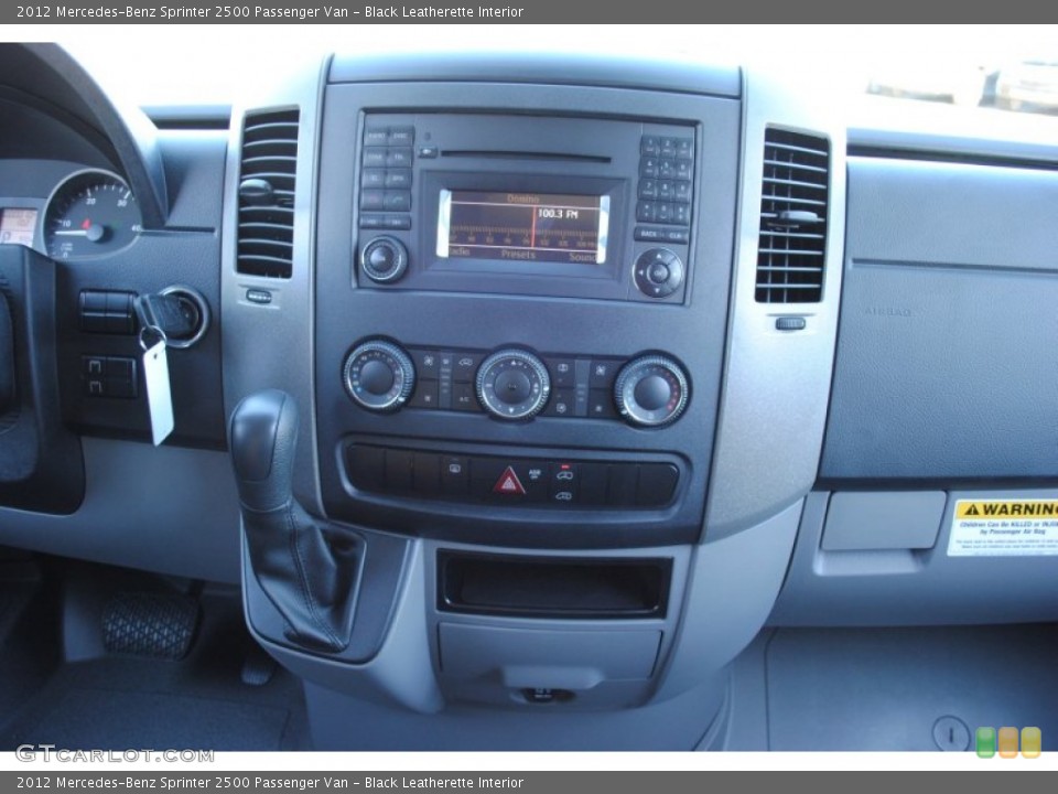 Black Leatherette Interior Controls for the 2012 Mercedes-Benz Sprinter 2500 Passenger Van #59844717