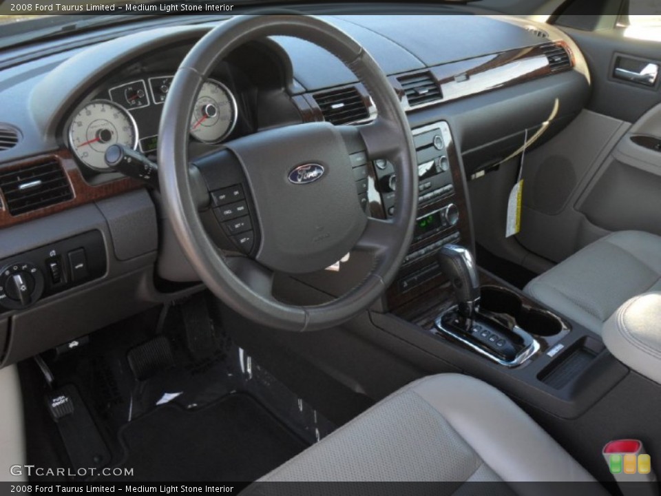 Medium Light Stone Interior Prime Interior for the 2008 Ford Taurus Limited #59846724