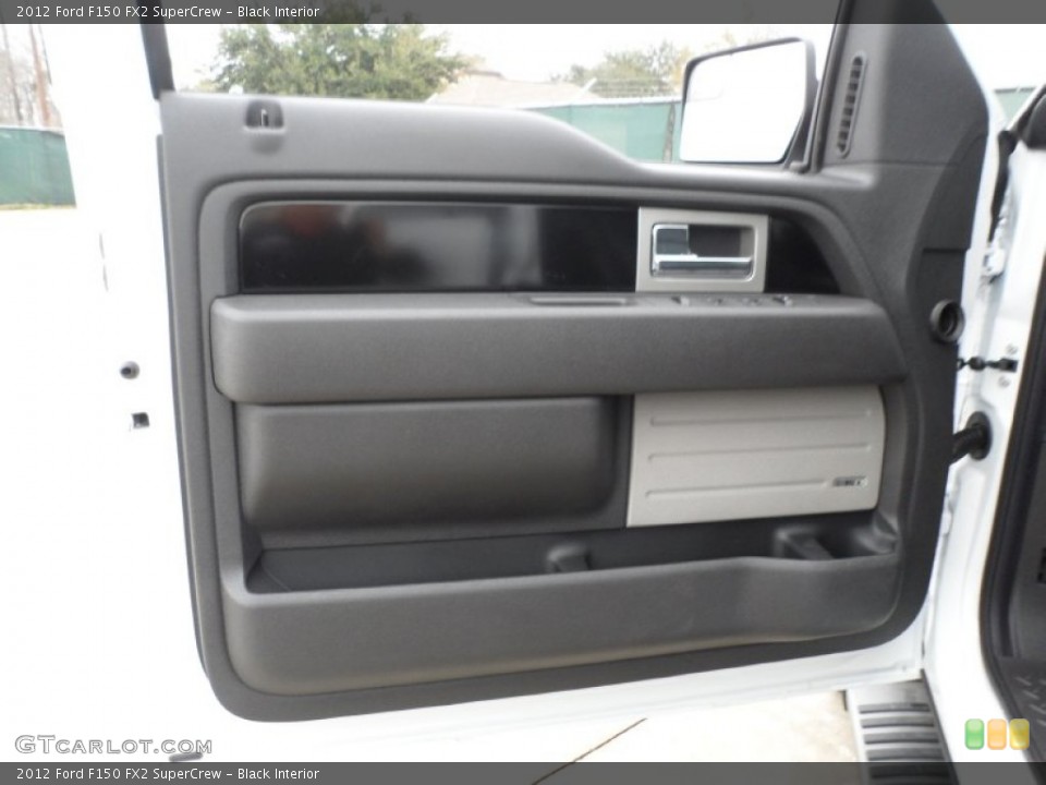 Black Interior Door Panel for the 2012 Ford F150 FX2 SuperCrew #59846906