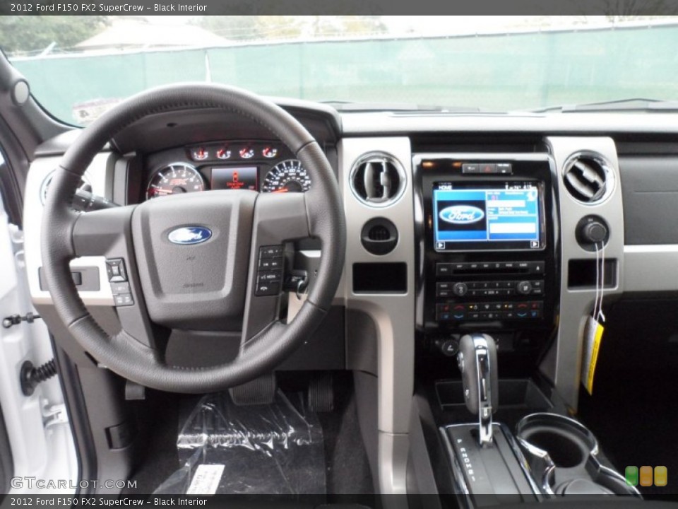 Black Interior Dashboard for the 2012 Ford F150 FX2 SuperCrew #59846950
