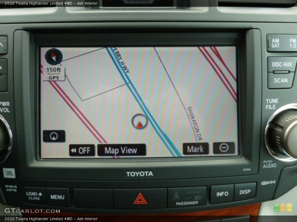 Ash Interior Navigation for the 2010 Toyota Highlander Limited 4WD #59846951