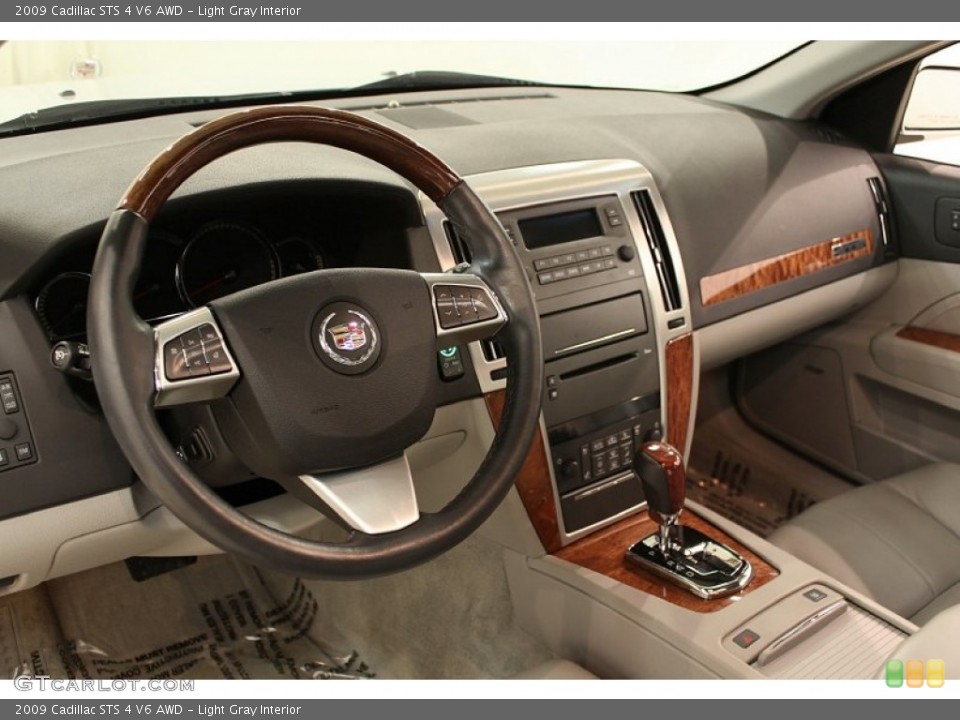 Light Gray Interior Dashboard for the 2009 Cadillac STS 4 V6 AWD #59848441