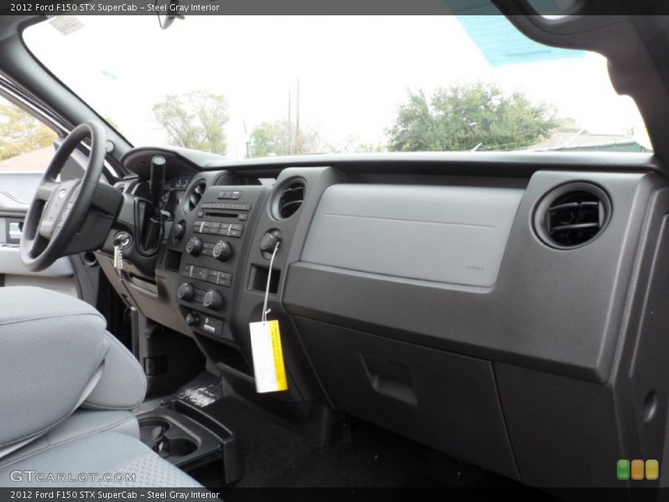 Steel Gray Interior Dashboard for the 2012 Ford F150 STX SuperCab #59848702