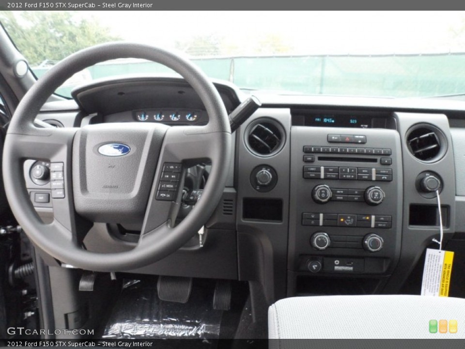 Steel Gray Interior Dashboard for the 2012 Ford F150 STX SuperCab #59848747
