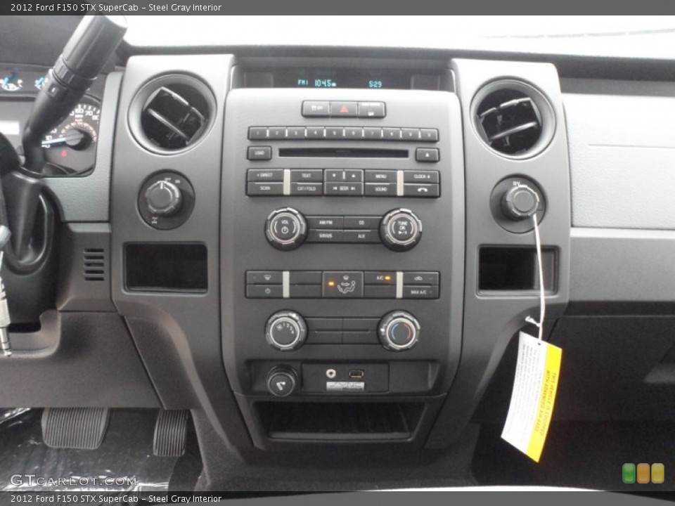 Steel Gray Interior Controls for the 2012 Ford F150 STX SuperCab #59848753