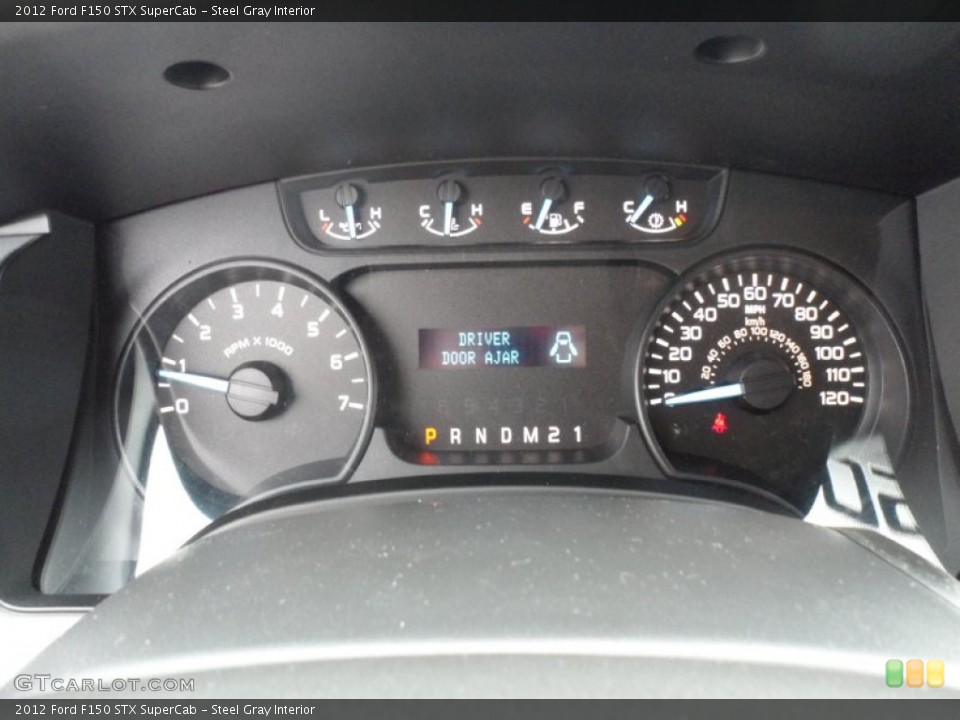 Steel Gray Interior Gauges for the 2012 Ford F150 STX SuperCab #59848783