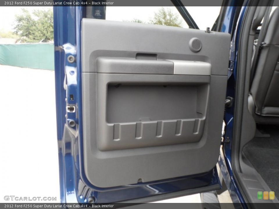 Black Interior Door Panel for the 2012 Ford F250 Super Duty Lariat Crew Cab 4x4 #59850118