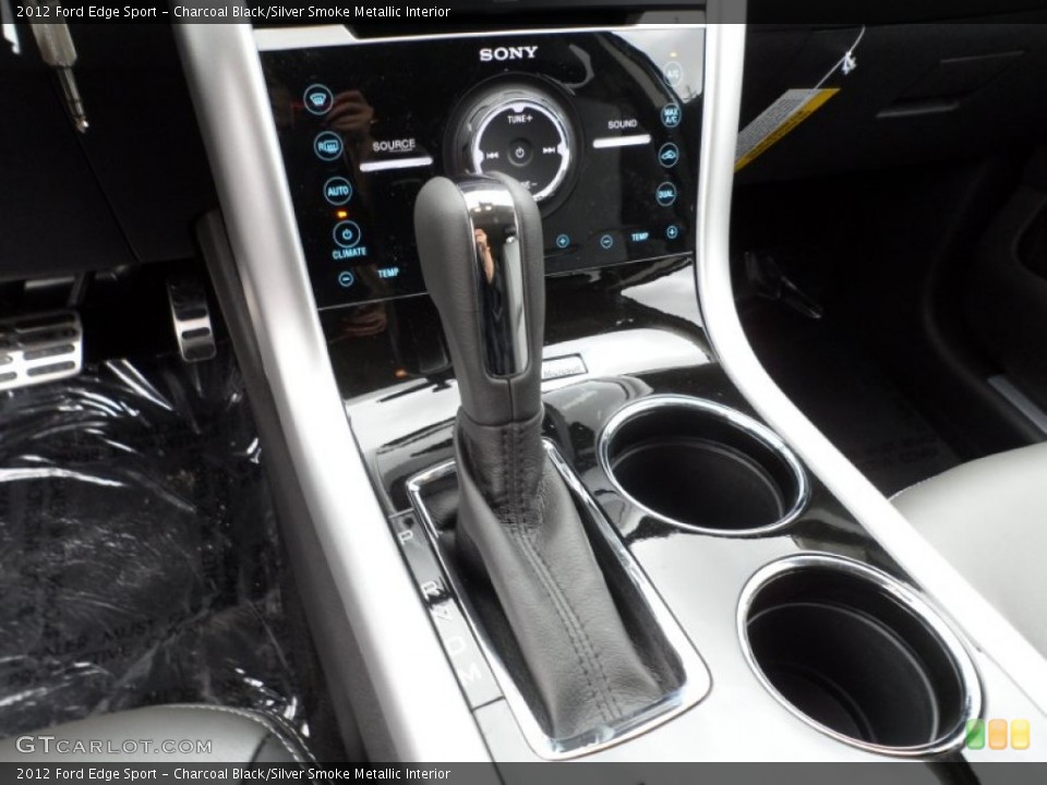 Charcoal Black/Silver Smoke Metallic Interior Transmission for the 2012 Ford Edge Sport #59850646