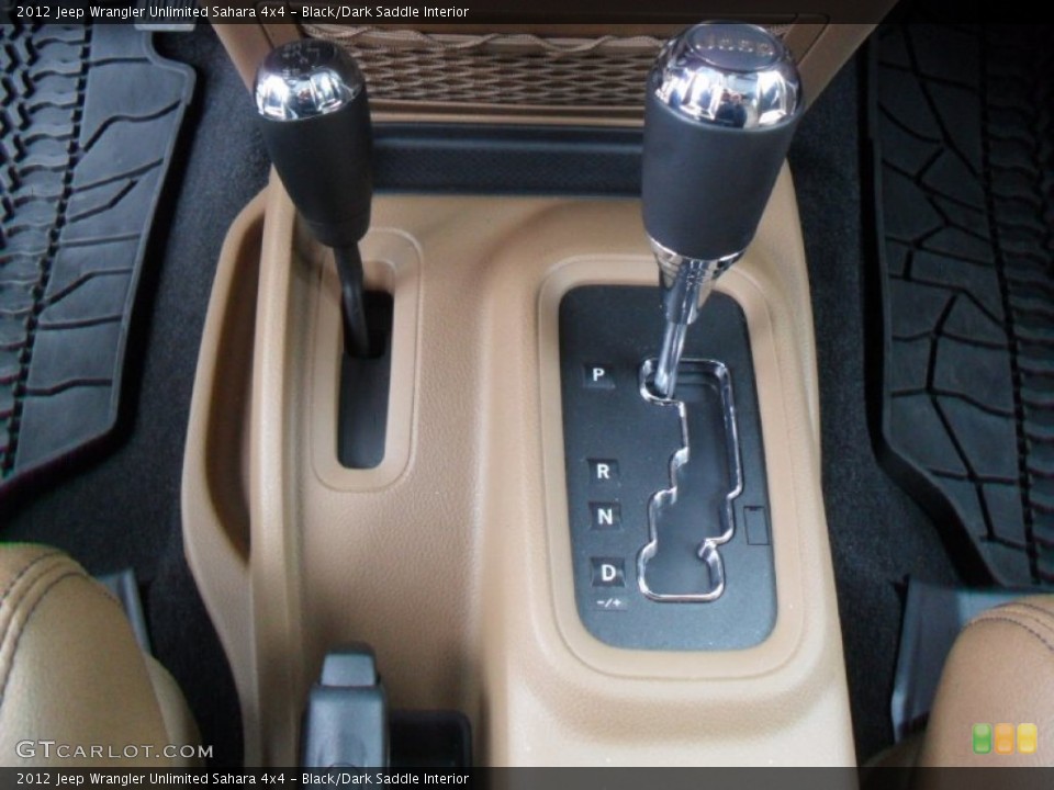 Black/Dark Saddle Interior Transmission for the 2012 Jeep Wrangler Unlimited Sahara 4x4 #59850731
