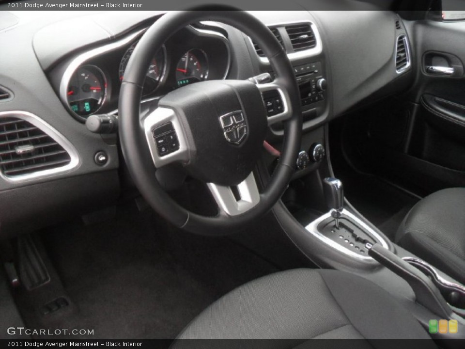 Black Interior Prime Interior for the 2011 Dodge Avenger Mainstreet #59850982