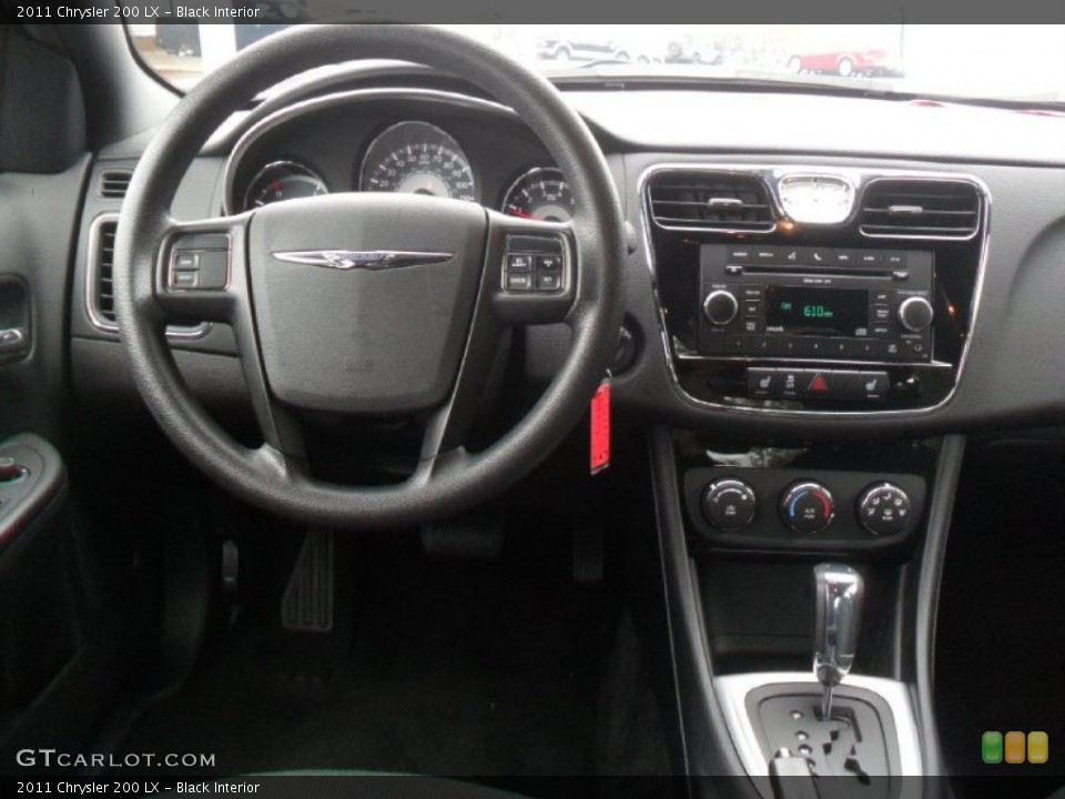 Black Interior Dashboard for the 2011 Chrysler 200 LX #59851075