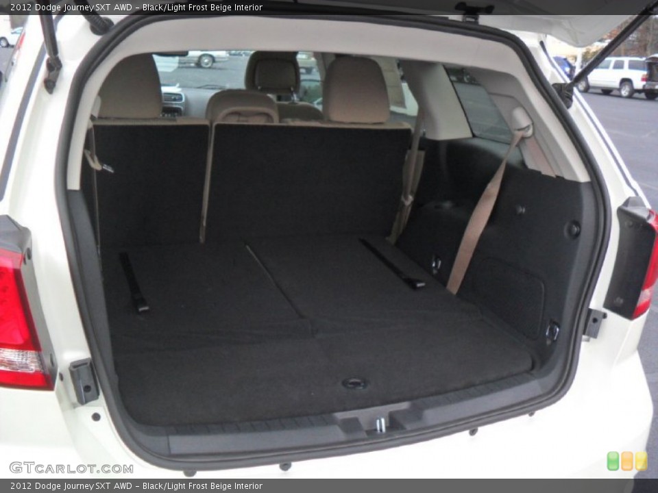 Black/Light Frost Beige Interior Trunk for the 2012 Dodge Journey SXT AWD #59851687