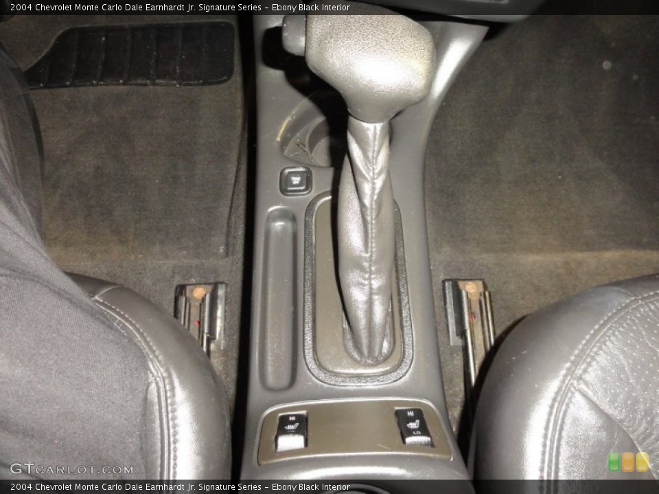 Ebony Black Interior Transmission for the 2004 Chevrolet Monte Carlo Dale Earnhardt Jr. Signature Series #59851783