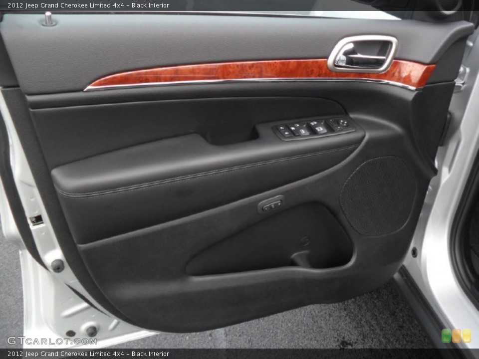 Black Interior Front Seat for the 2012 Jeep Grand Cherokee Limited 4x4 #59851951