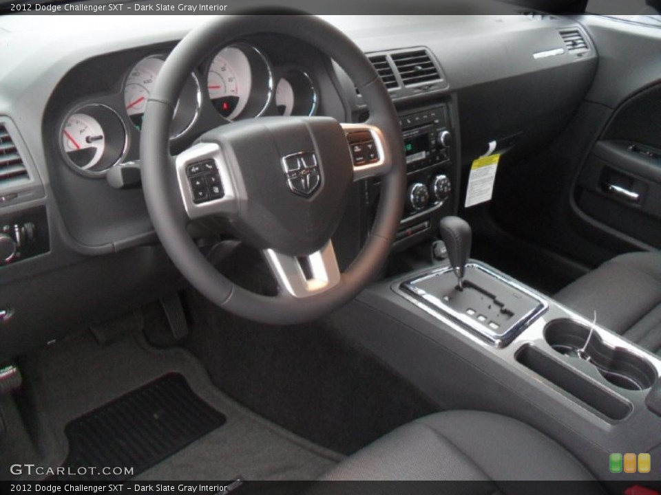 Dark Slate Gray Interior Prime Interior for the 2012 Dodge Challenger SXT #59852368