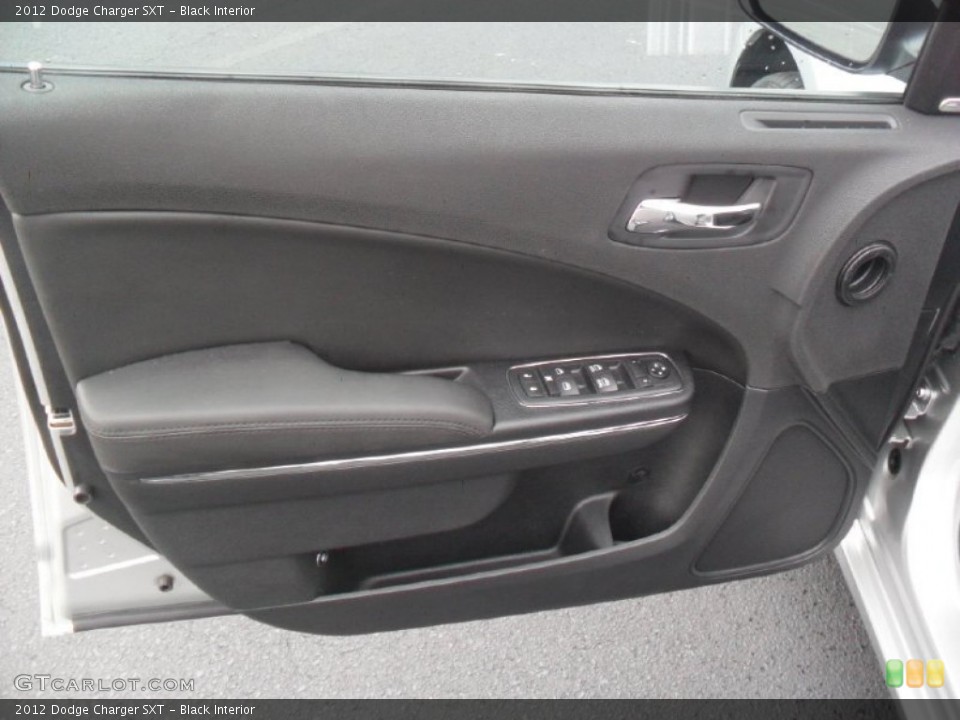 Black Interior Door Panel for the 2012 Dodge Charger SXT #59852416