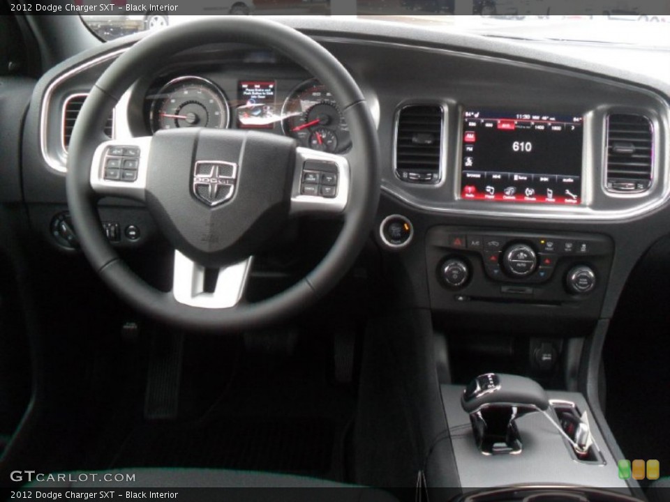Black Interior Dashboard for the 2012 Dodge Charger SXT #59852476