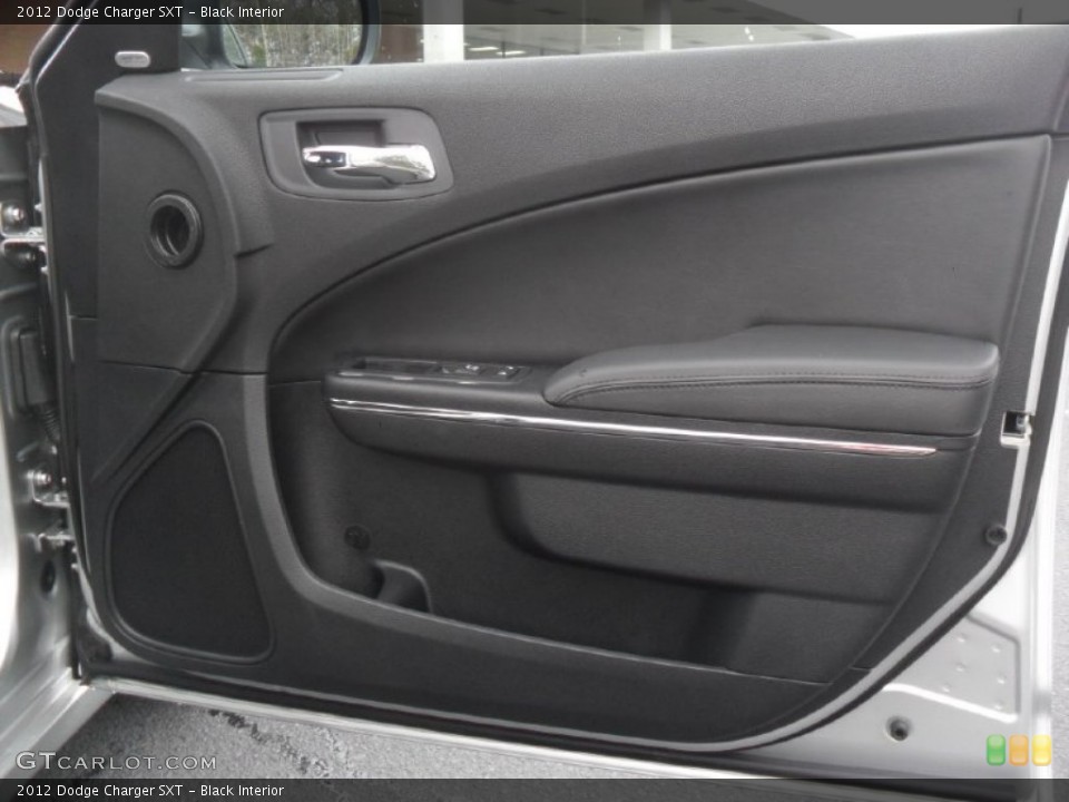 Black Interior Door Panel for the 2012 Dodge Charger SXT #59852512