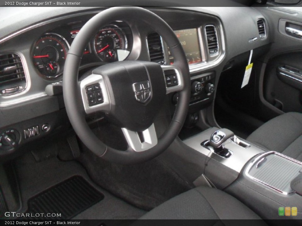 Black Interior Dashboard for the 2012 Dodge Charger SXT #59852536