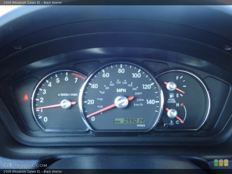 Black Interior Gauges for the 2006 Mitsubishi Galant ES #59853025
