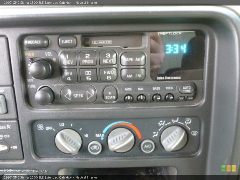 Neutral Interior Audio System for the 1997 GMC Sierra 1500 SLE Extended Cab 4x4 #59853169