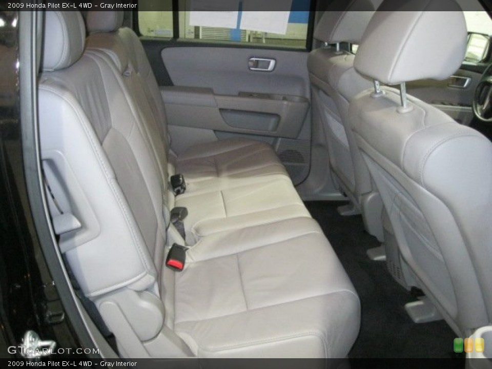 Gray Interior Rear Seat for the 2009 Honda Pilot EX-L 4WD #59854309
