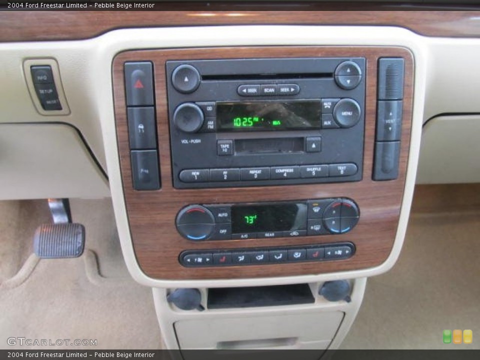Pebble Beige Interior Audio System for the 2004 Ford Freestar Limited #59855197