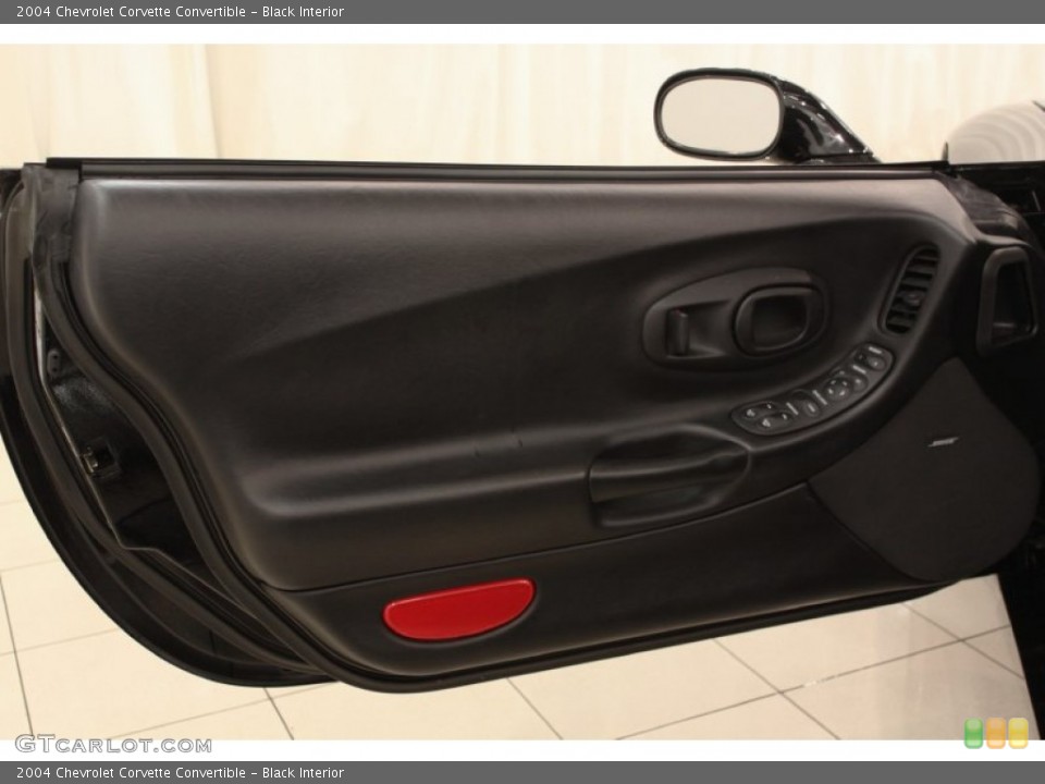 Black Interior Door Panel for the 2004 Chevrolet Corvette Convertible #59855200