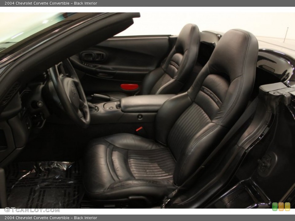 Black Interior Photo for the 2004 Chevrolet Corvette Convertible #59855209