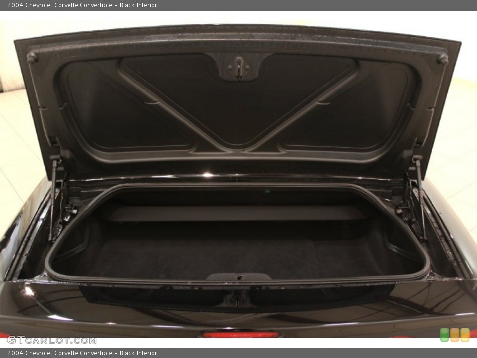Black Interior Trunk for the 2004 Chevrolet Corvette Convertible #59855260