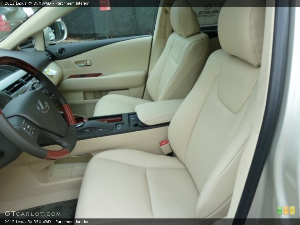Parchment Interior Photo for the 2012 Lexus RX 350 AWD #59856334