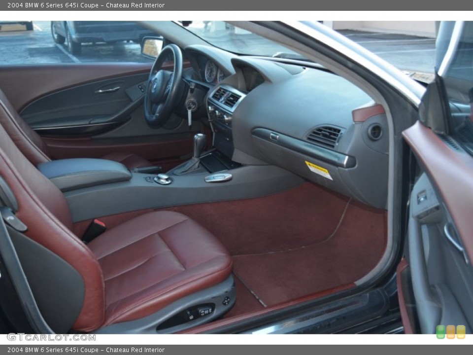 Chateau Red Interior Photo for the 2004 BMW 6 Series 645i Coupe #59857171