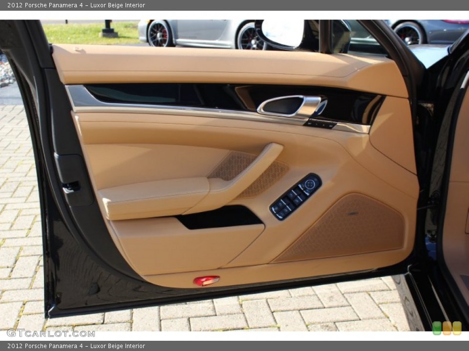 Luxor Beige Interior Door Panel for the 2012 Porsche Panamera 4 #59857948