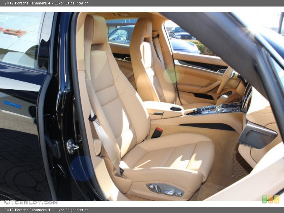 Luxor Beige Interior Front Seat for the 2012 Porsche Panamera 4 #59858008