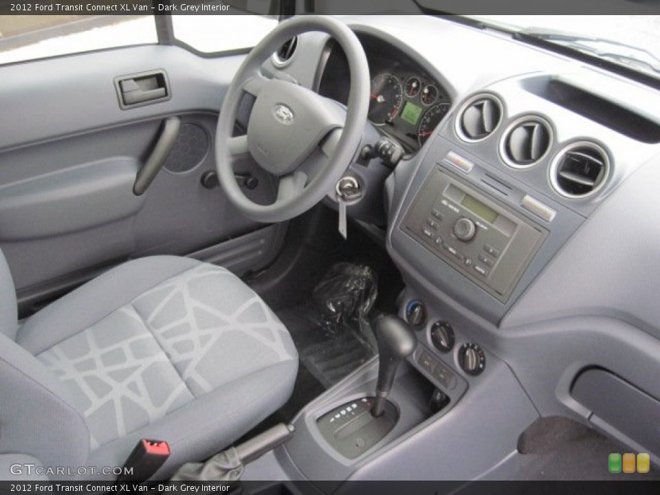 Dark Grey Interior Dashboard for the 2012 Ford Transit Connect XL Van #59861091