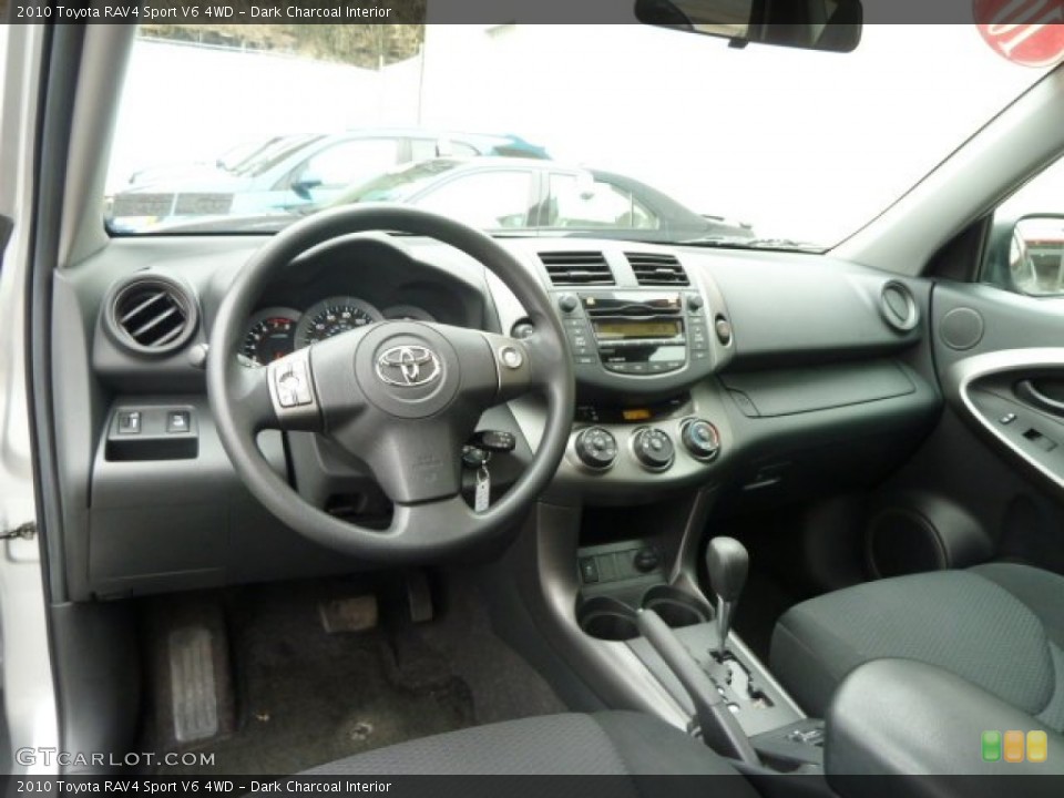 Dark Charcoal Interior Photo for the 2010 Toyota RAV4 Sport V6 4WD #59862336