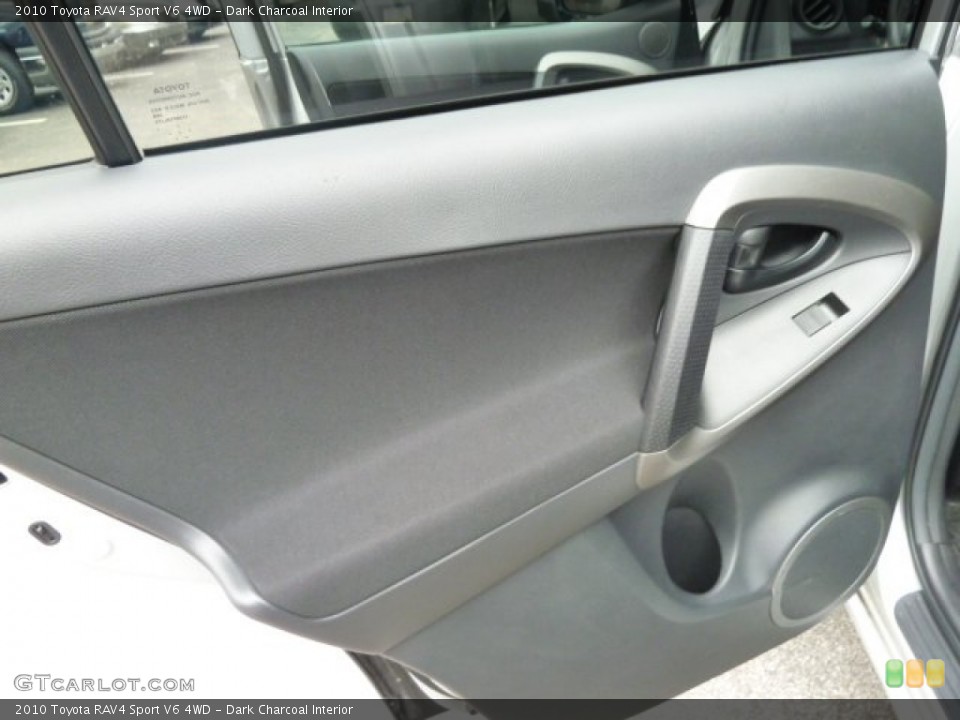 Dark Charcoal Interior Door Panel for the 2010 Toyota RAV4 Sport V6 4WD #59862344