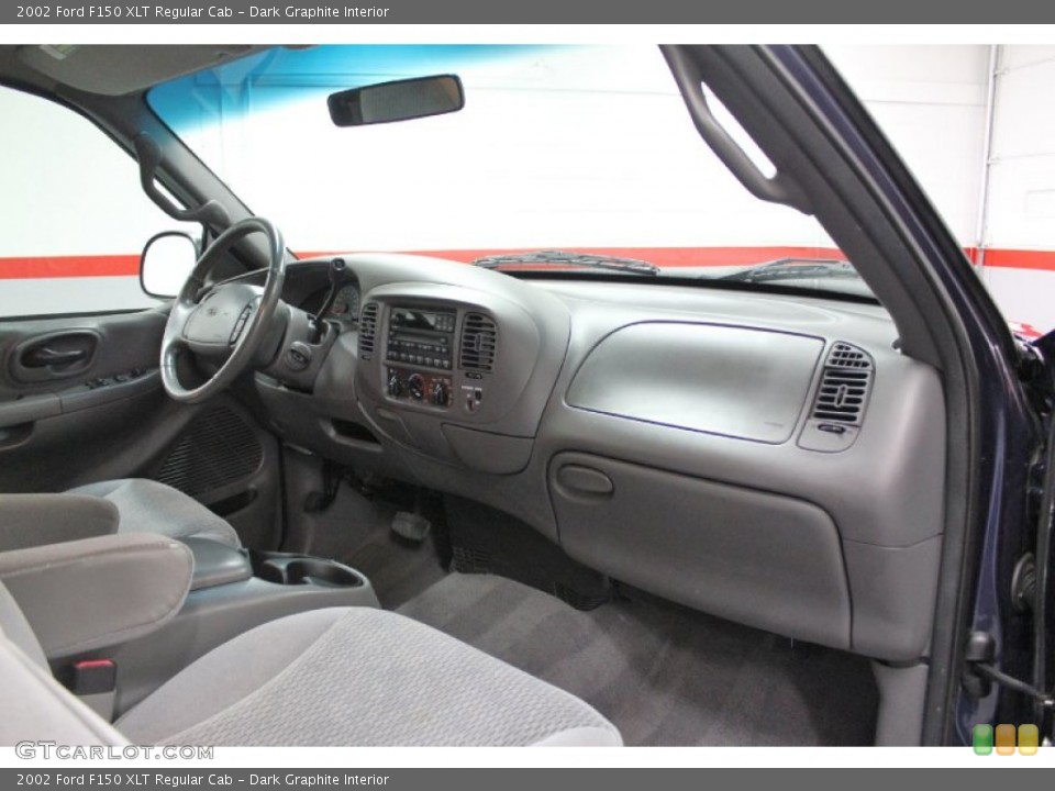 Dark Graphite Interior Dashboard for the 2002 Ford F150 XLT Regular Cab #59862618